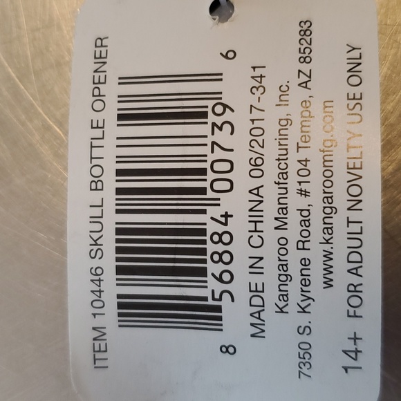 SKULL BOTTLE OPENER - Picture 7 of 7